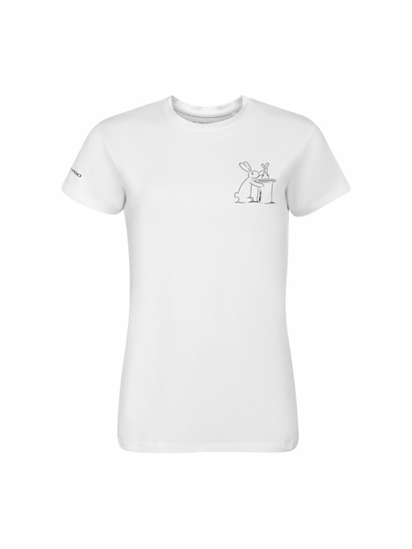 ALPINE PRO Damen Baumwoll-T-Shirt bob a bobek ALPINE PRO BOBBA white