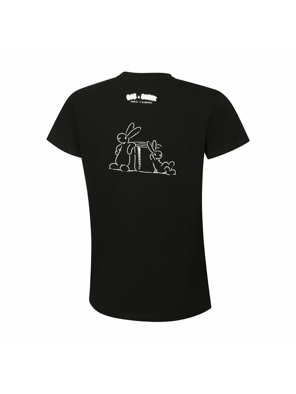 ALPINE PRO Damen Baumwoll-T-Shirt Bob und Bobek ALPINE PRO BOBBA black