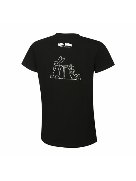 ALPINE PRO Damen Baumwoll-T-Shirt Bob und Bobek ALPINE PRO BOBBA black