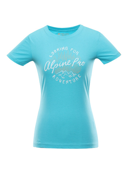 ALPINE PRO Damen Baumwoll-T-Shirt ALPINE PRO UNEGA 8 curacao Variante pg