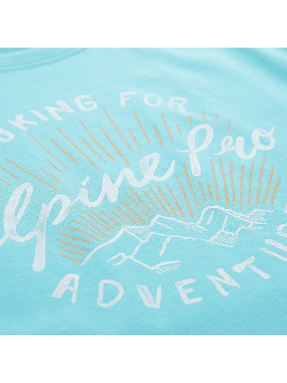 ALPINE PRO Damen Baumwoll-T-Shirt ALPINE PRO UNEGA 8 curacao Variante pg