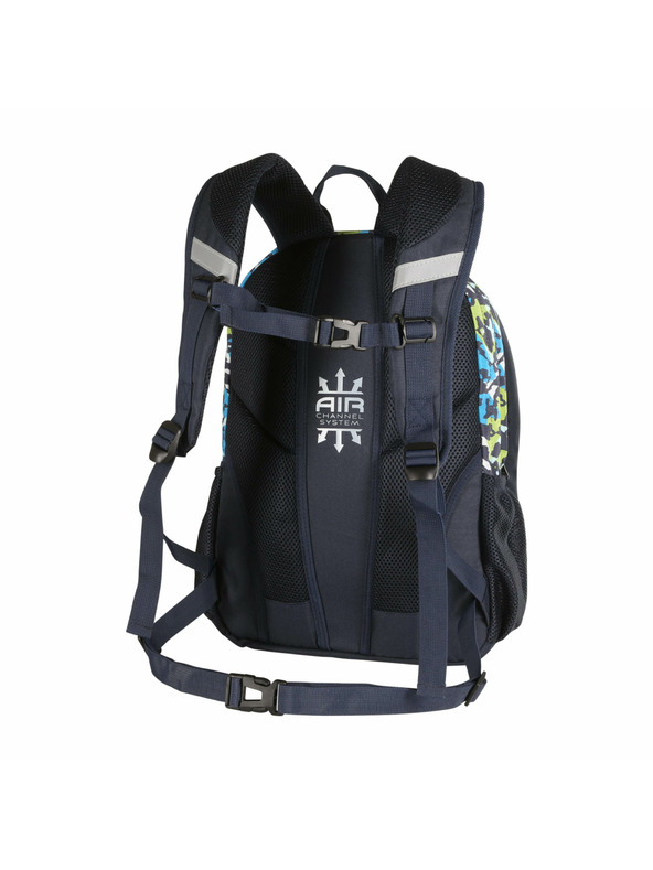 ALPINE PRO Kinder Schulrucksack mit leuchtendem Logo 25l ALPINE PRO NERAX mood indigo