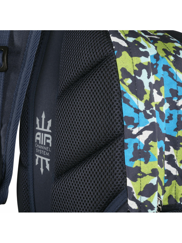 ALPINE PRO Kinder Schulrucksack mit leuchtendem Logo 25l ALPINE PRO NERAX mood indigo