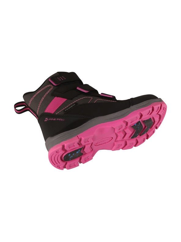 ALPINE PRO Kinder-Winterschuhe mit wasserdichter PTX-Membran ALPINE PRO NERADO fuchsia fedora