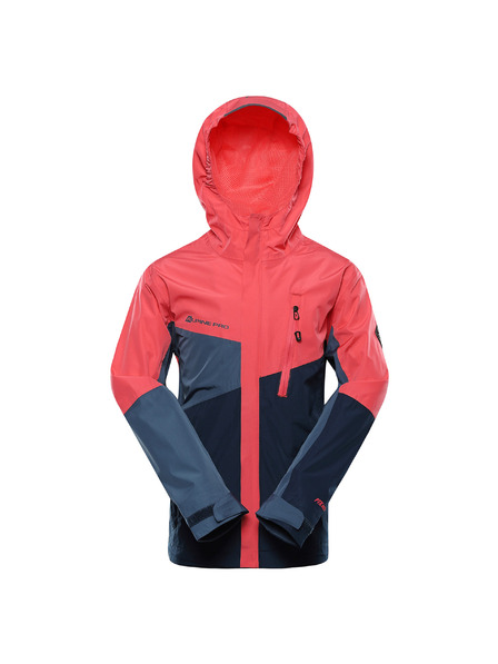 ALPINE PRO Kinder-Jacke mit PTX-Membran ALPINE PRO NOREMO 3 calypso coral
