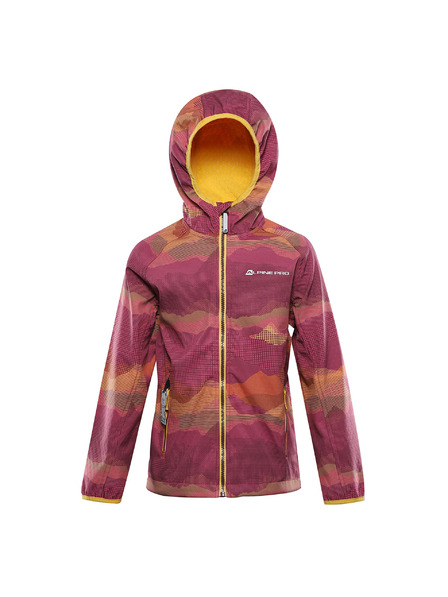 ALPINE PRO Kinder-Softshell-Jacke mit Membran ALPINE PRO EZORO fuchsia fedora Variante pa