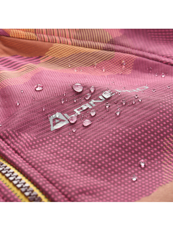 ALPINE PRO Kinder-Softshell-Jacke mit Membran ALPINE PRO EZORO fuchsia fedora Variante pa