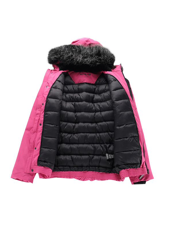 ALPINE PRO Kinder-Jacke mit PTX-Membran ALPINE PRO WERDO 2 fuchsia fedora