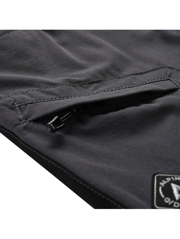 ALPINE PRO Kinder Softshell-Hose ALPINE PRO AKANO dk.true gray