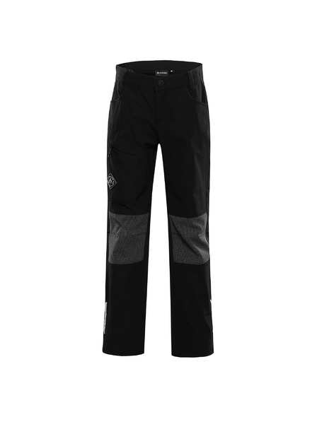 ALPINE PRO Kinder Softshell-Hose - wasserabweisende Beschichtung ALPINE PRO ATEMO black