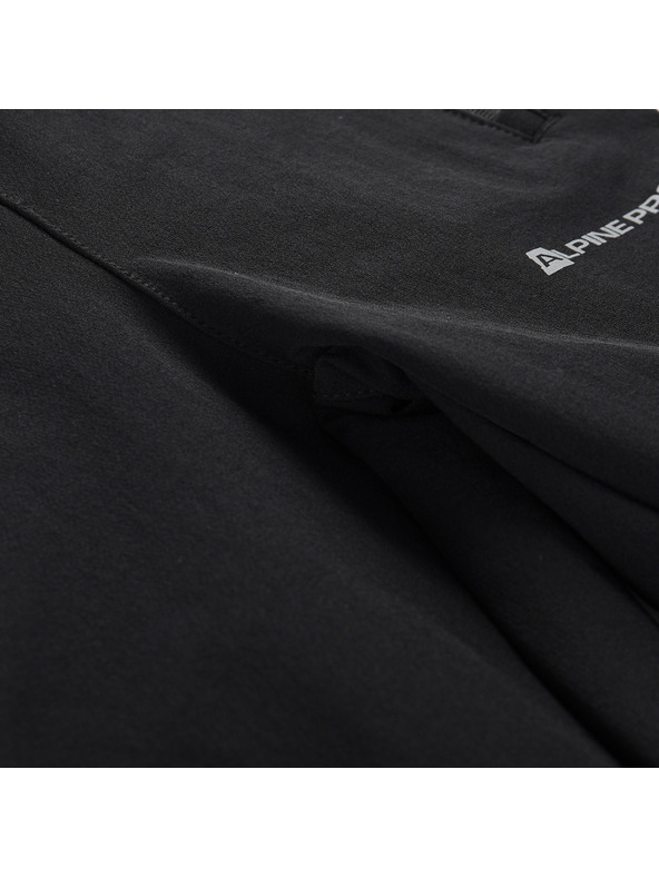ALPINE PRO Kinder Hose mit wasserabweisender Beschichtung DWR ALPINE PRO HURFO 2 black
