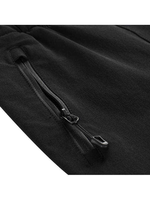 ALPINE PRO Kinder Hose mit wasserabweisender Beschichtung DWR ALPINE PRO HURFO 2 black