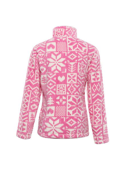 ALPINE PRO Kinder-Fleecejacke mit Supratherm ALPINE PRO EFLINO fuchsia fedora Variante pa