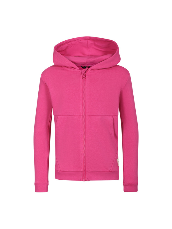 ALPINE PRO Kinder-Baumwoll-Sweatjacke ALPINE PRO MIAKO fuchsia fedora