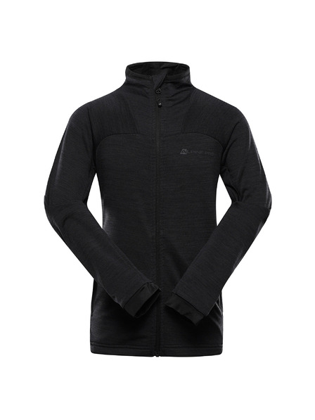 ALPINE PRO Kinder-Schnelltrocknende Sweatjacke ALPINE PRO ONNECO 3 black