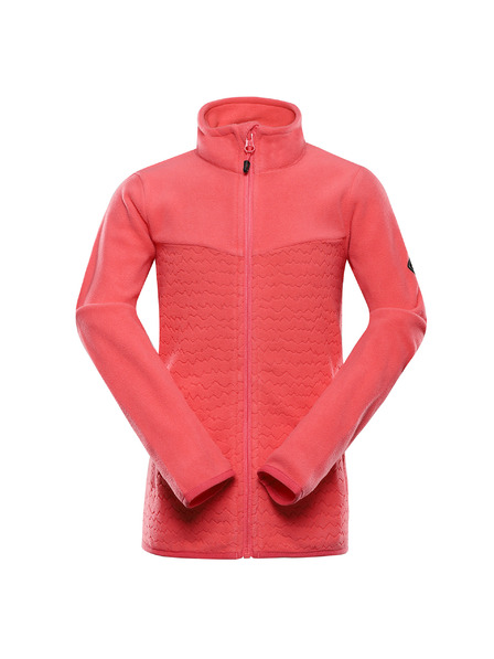 ALPINE PRO Kinder-Wärmender Mikrofleece-Pullover ALPINE PRO SIUSO 3 calypso coral