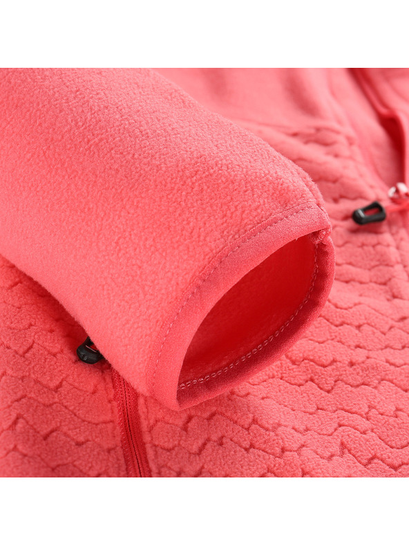 ALPINE PRO Kinder-Wärmender Mikrofleece-Pullover ALPINE PRO SIUSO 3 calypso coral