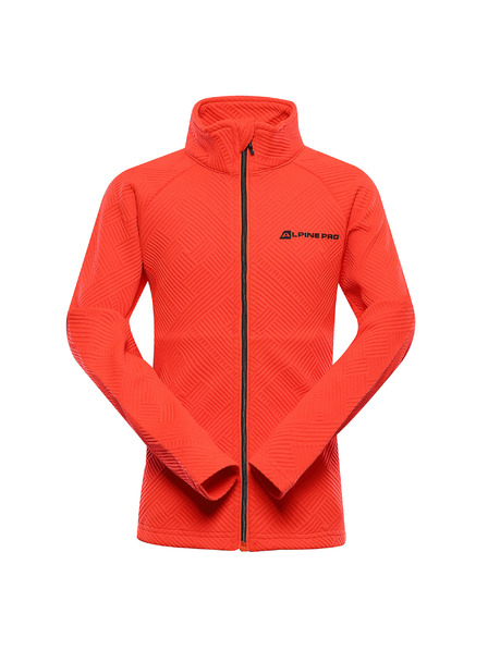 ALPINE PRO Kinder-Sportpullover ALPINE PRO DOZERO 2 neon red