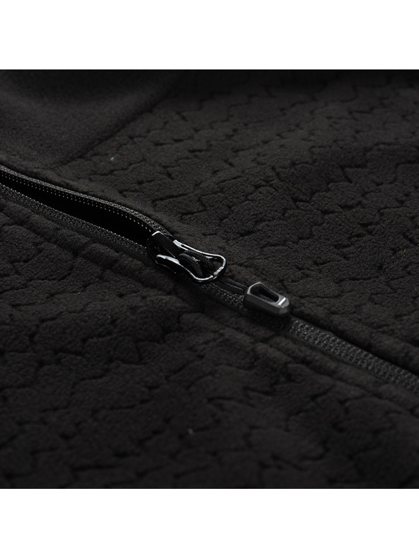 ALPINE PRO Kinder-Warme Mikrofleece-Sweatjacke ALPINE PRO SIUSO 3 black