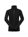ALPINE PRO Kinder-Schnelltrocknende Sweatjacke mit Prostretch ALPINE PRO QUERTO 2 black