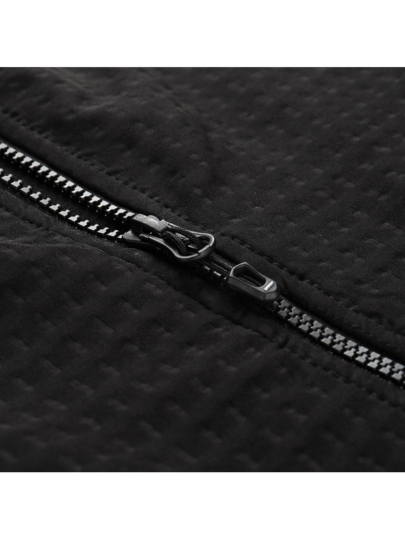 ALPINE PRO Kinder-Schnelltrocknende Sweatjacke mit Prostretch ALPINE PRO QUERTO 2 black