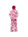 ALPINE PRO Kinder-Overall mit PTX-Schneemembran ALPINE PRO KIREMO neon knockout pink Variante pa