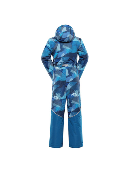 ALPINE PRO Kinder-Overall mit PTX-Schneemembran ALPINE PRO KIREMO neon atomic blue Variante pb