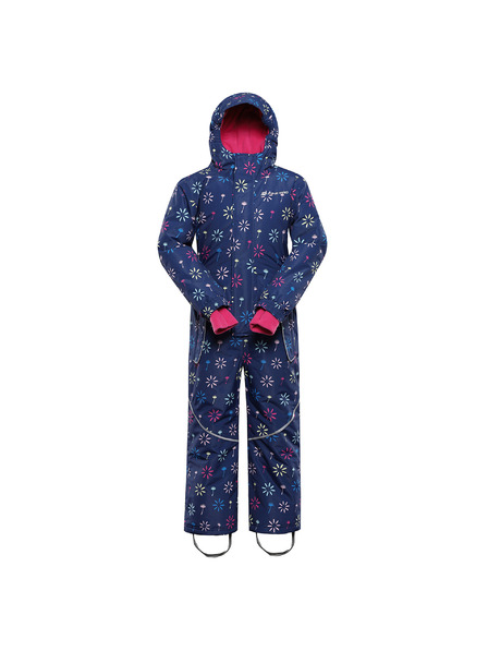 ALPINE PRO Kinder-Winteroverall mit PTX-Schneemembran ALPINE PRO KIREMO estate blue Variante pa