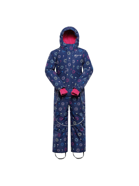 ALPINE PRO Kinder-Winteroverall mit PTX-Schneemembran ALPINE PRO KIREMO estate blue Variante pa