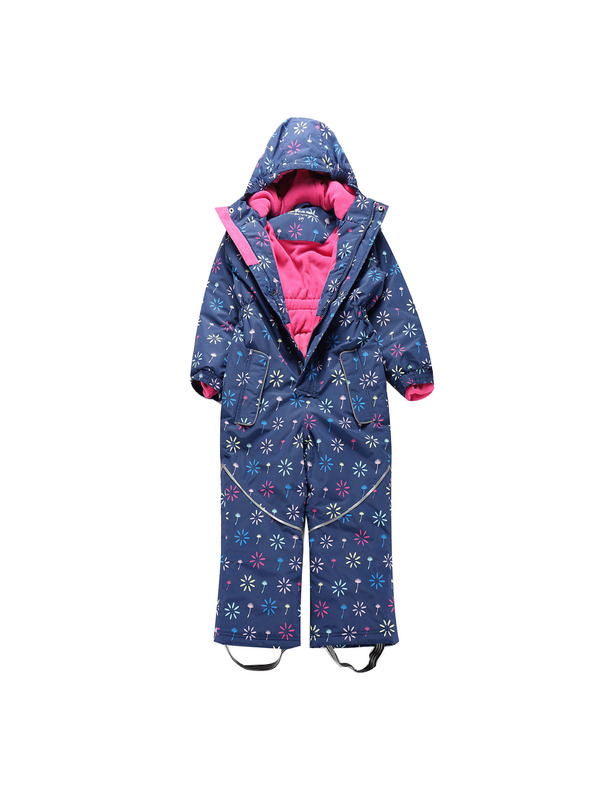 ALPINE PRO Kinder-Winteroverall mit PTX-Schneemembran ALPINE PRO KIREMO estate blue Variante pa