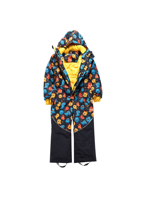 ALPINE PRO Kinder-Winteroverall mit PTX-Schneemembran ALPINE PRO KIREMO navy Variante pb