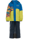 ALPINE PRO Kinder-Skiset alpine pro ALPINE PRO AILINO electric blue lemonade