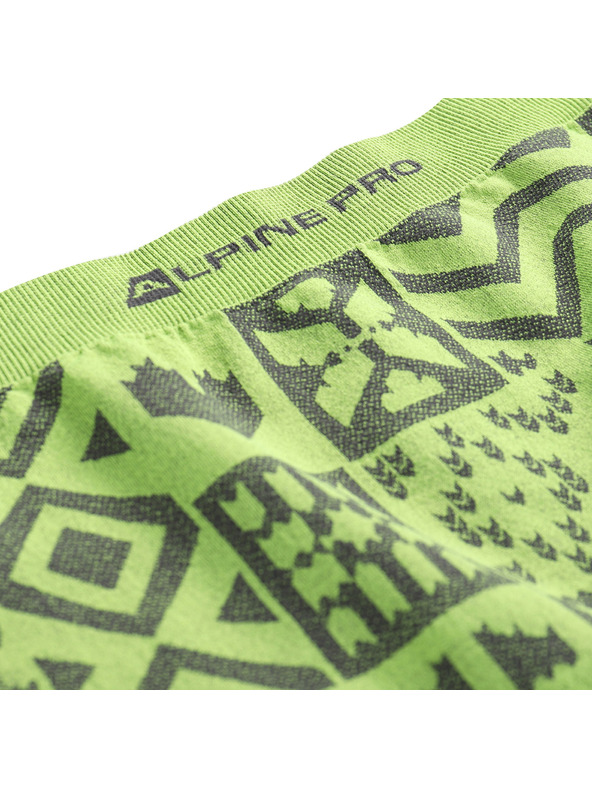 ALPINE PRO Kinder-Funktionsunterwäsche - Hose ALPINE PRO LESSO acid lime