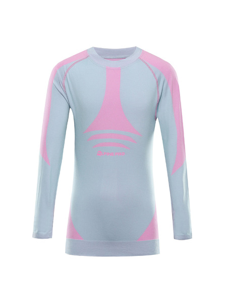 ALPINE PRO Kinder-Funktionsunterwäsche - T-Shirt ALPINE PRO AMBOSO limpet shell