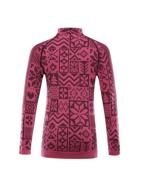 ALPINE PRO Kinder-Funktionsunterwäsche - T-Shirt ALPINE PRO SEAMO fuchsia fedora