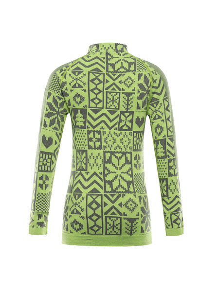 ALPINE PRO Kinder-Funktionsunterwäsche - T-Shirt ALPINE PRO SEAMO acid lime