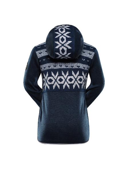ALPINE PRO Kinder-Wärmender Kapuzenpullover ALPINE PRO NORESO moonlit ocean Variante pa