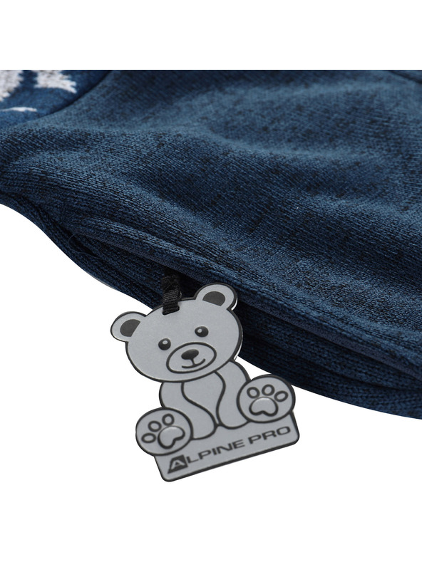 ALPINE PRO Kinder-Wärmender Kapuzenpullover ALPINE PRO NORESO moonlit ocean Variante pa