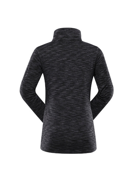 ALPINE PRO Kinder-Schnelltrocknender Pullover ALPINE PRO QADO schwarz