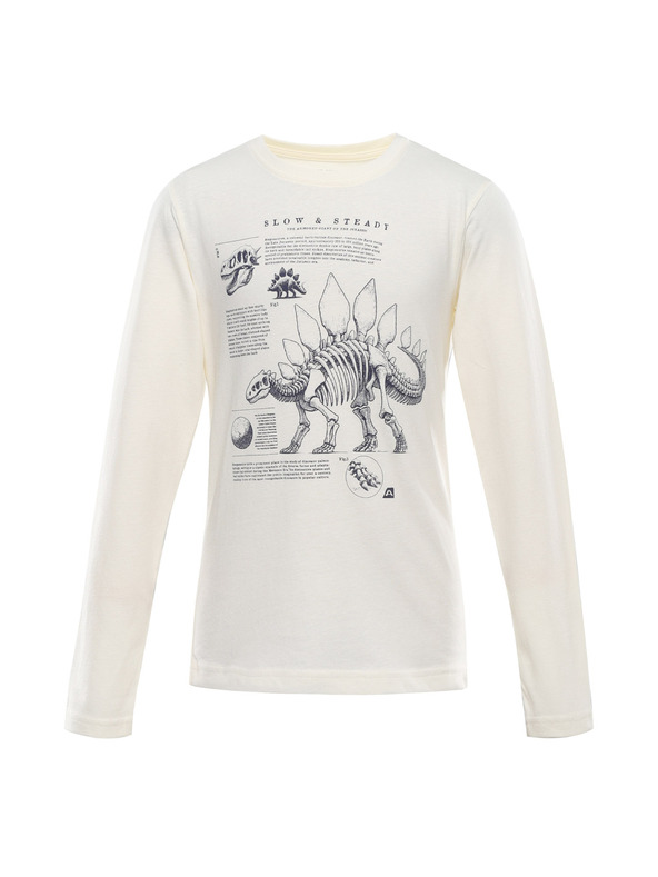 ALPINE PRO Kinder-T-Shirt aus Bio-Baumwolle ALPINE PRO ECCO 2 creme Variante pf