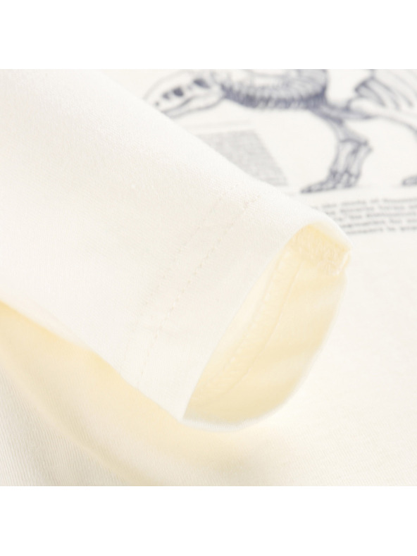 ALPINE PRO Kinder-T-Shirt aus Bio-Baumwolle ALPINE PRO ECCO 2 creme Variante pf