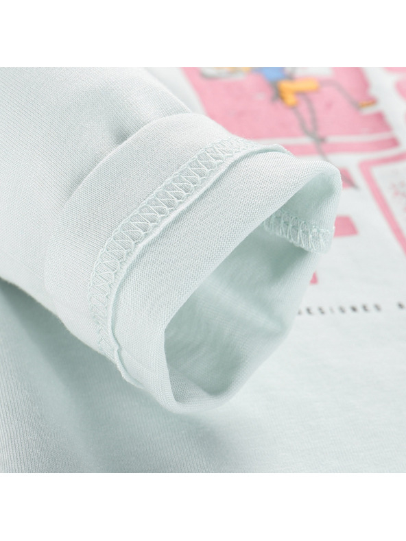 ALPINE PRO Kinder-T-Shirt aus Bio-Baumwolle ALPINE PRO ECCO 2 sprout green Variante pe