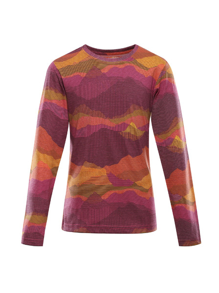 ALPINE PRO Kinder-T-Shirt aus Bio-Baumwolle ALPINE PRO ECCO 2 fuchsia fedora Variante pa