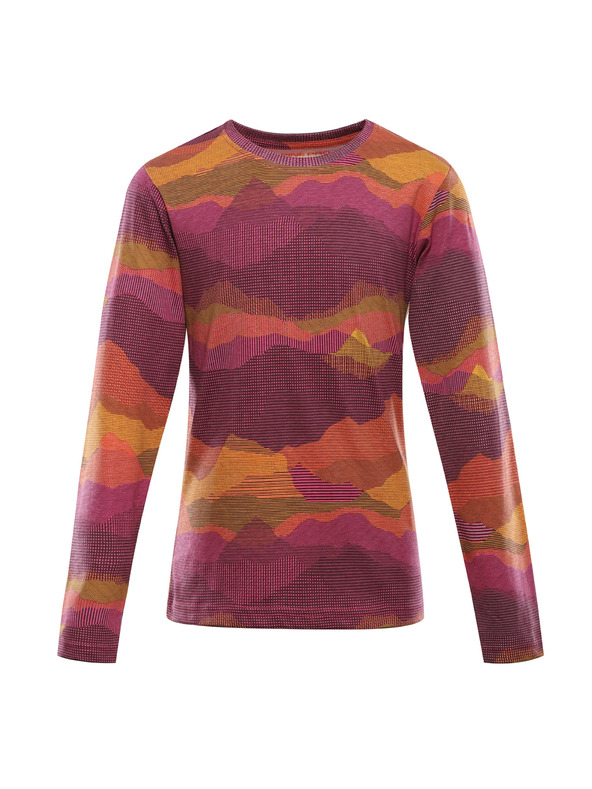 ALPINE PRO Kinder-T-Shirt aus Bio-Baumwolle ALPINE PRO ECCO 2 fuchsia fedora Variante pa