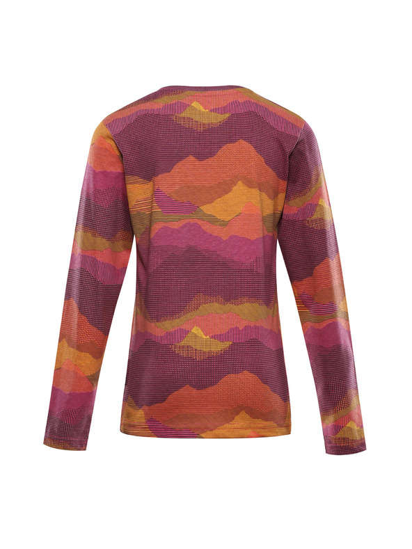 ALPINE PRO Kinder-T-Shirt aus Bio-Baumwolle ALPINE PRO ECCO 2 fuchsia fedora Variante pa