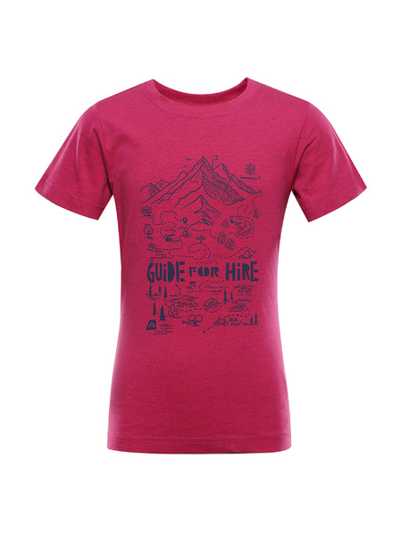ALPINE PRO Kinder-Schnelltrocknendes T-Shirt ALPINE PRO NOGERO fuchsia fedora varianta pa