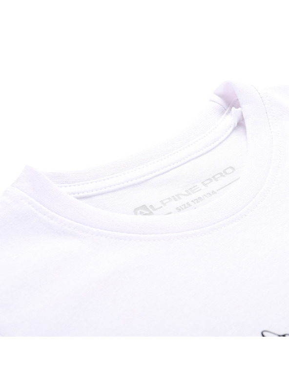 ALPINE PRO Kinder-T-Shirt aus Bio-Baumwolle ALPINE PRO ECOMO 3 white varianta pc