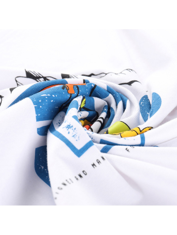 ALPINE PRO Kinder-T-Shirt aus Bio-Baumwolle ALPINE PRO ECOMO 3 white varianta pc