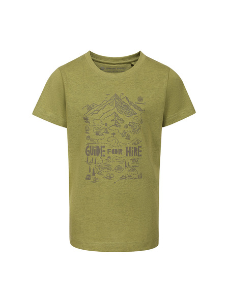 ALPINE PRO Kinder-T-Shirt aus knitterresistentem Material ALPINE PRO NOGERO green oasis varianta pa