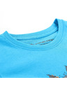 ALPINE PRO Kinder-T-Shirt aus Bio-Baumwolle ALPINE PRO ECOMO 3 neon atomic blue varianta pb